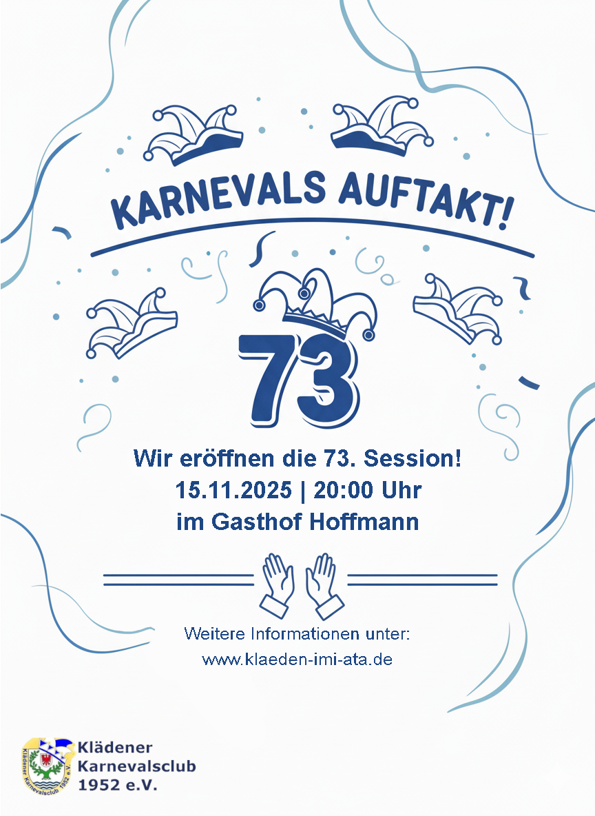 Auftakt am 15.11